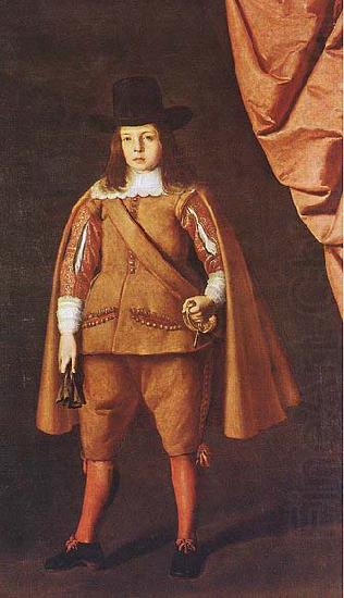 Francisco de Zurbaran Portrait of the Duke of Medinaceli china oil painting image